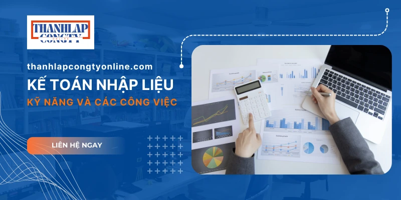 kế toán nhập liệu